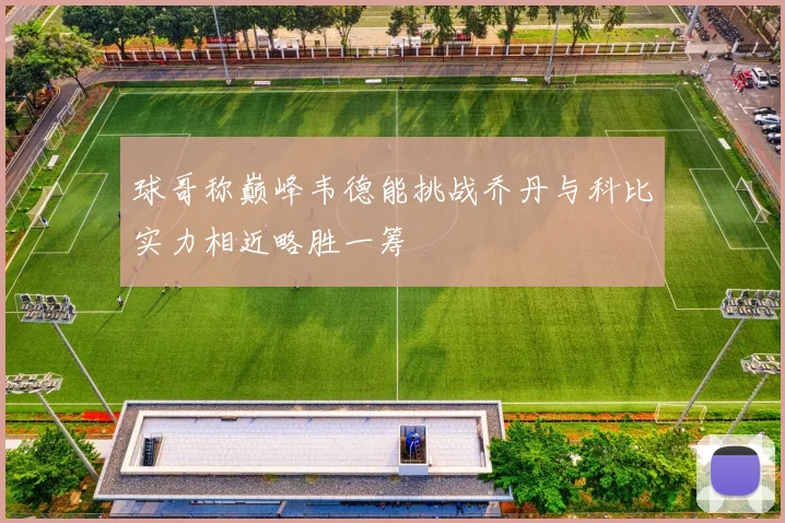 球哥称巅峰韦德能挑战乔丹与科比实力相近略胜一筹